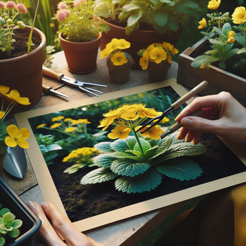 Žlutá vysoká trvalka: Osvěžte svoji zahradu zářivými žlutými květy