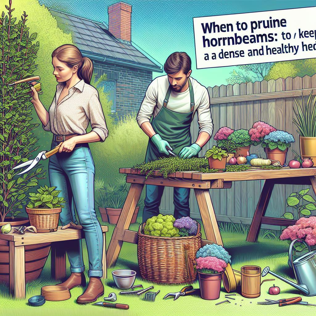 Kdy stříhat habry: Jak udržet živý plot hustý a zdravý