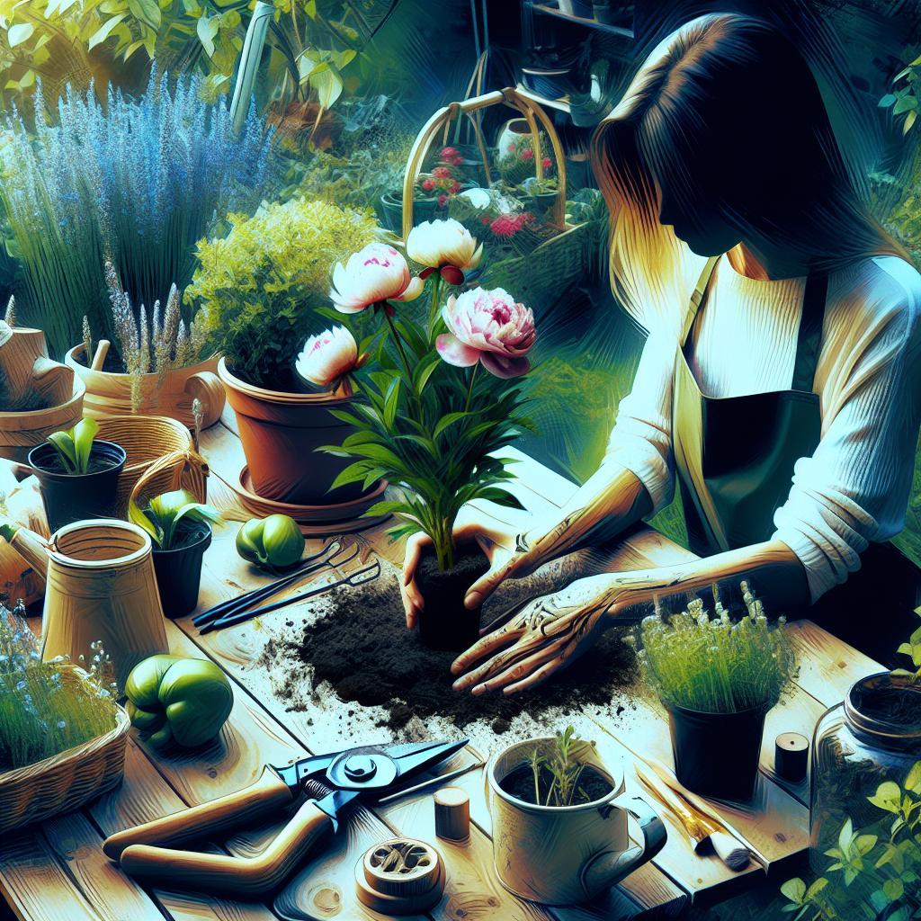 Pivoňky kdy sázet: Získejte nádherné květy s těmito tipy na výsadbu