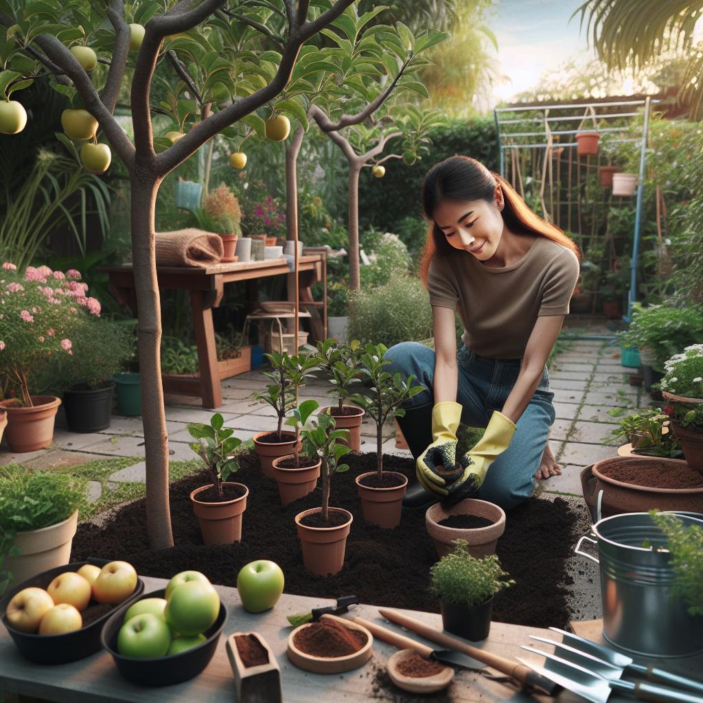 Jak pěstovat sloupovité ovocné stromky: Ovocný sad i na malém prostoru