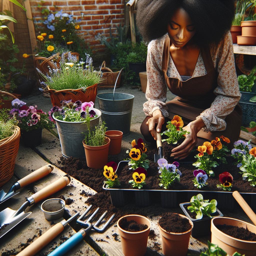 Kdy sázet macešky: Správný čas na výsadbu macešek pro barevnou zahradu