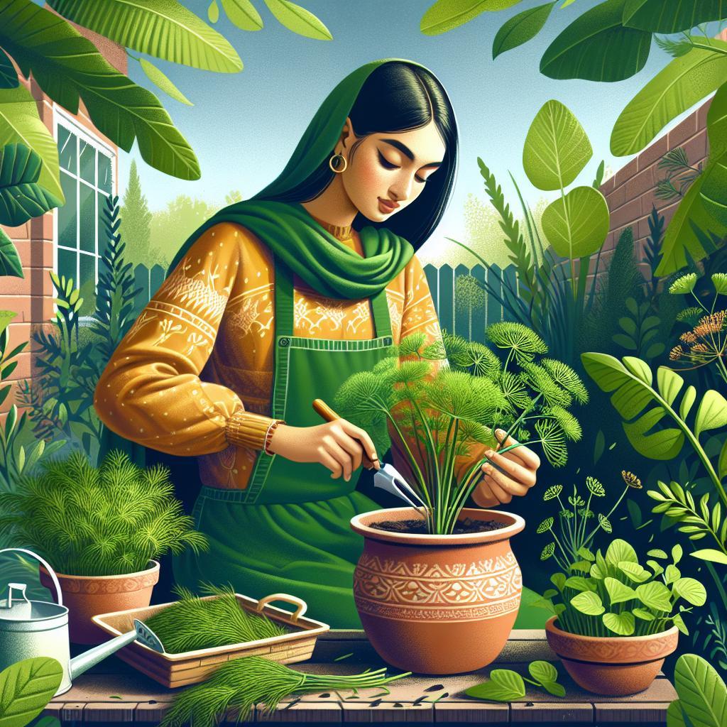 Jak pěstovat kopr v květináči: Vždy čerstvý kopr pro vaše pokrmy