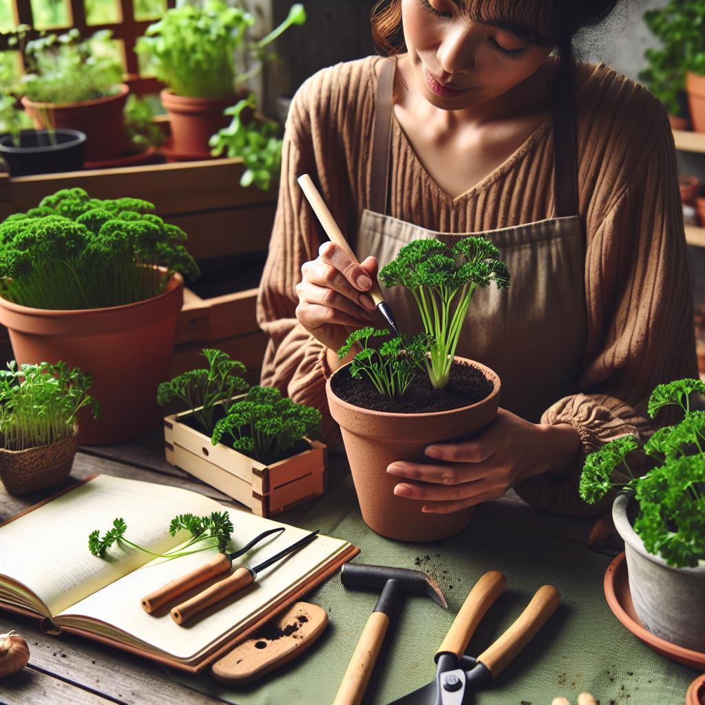 Jak pěstovat petržel v květináči: Zdravé a chutné koření po celý rok 106 Jak pěstovat petržel v květináči: Zdravé a chutné koření po celý rok