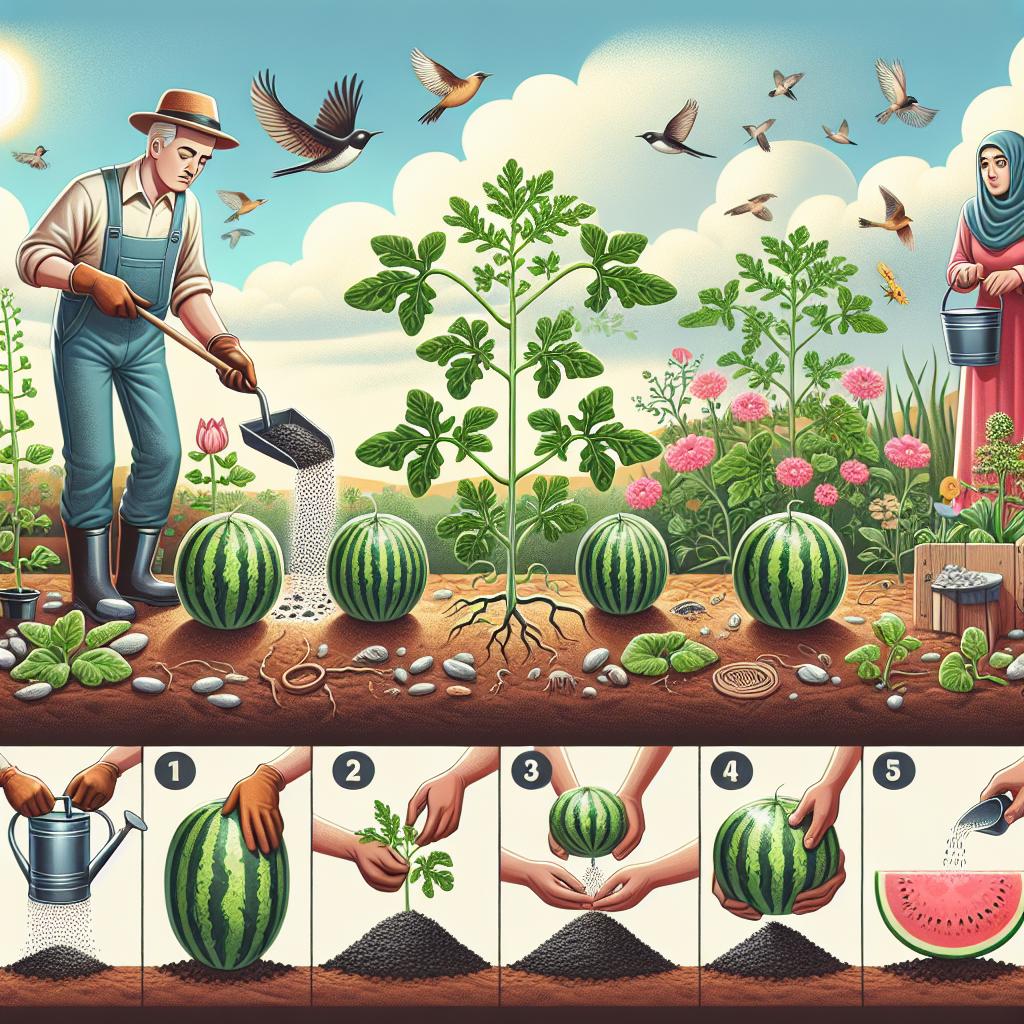 Čím hnojit meloun pro sladké a šťavnaté plody? 2 Jak správně hnojit melouny