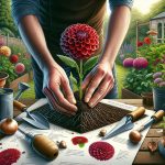 Jak hluboko sázet jiřiny – správná hloubka výsadby pro krásné květy jiřin!