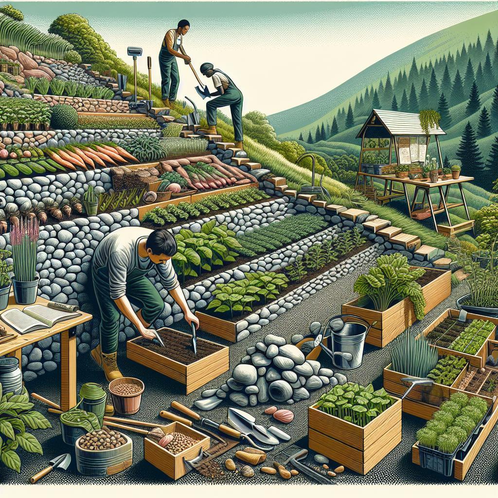 Trvalky na zpevnění svahu: Praktické a krásné řešení pro svažité terény