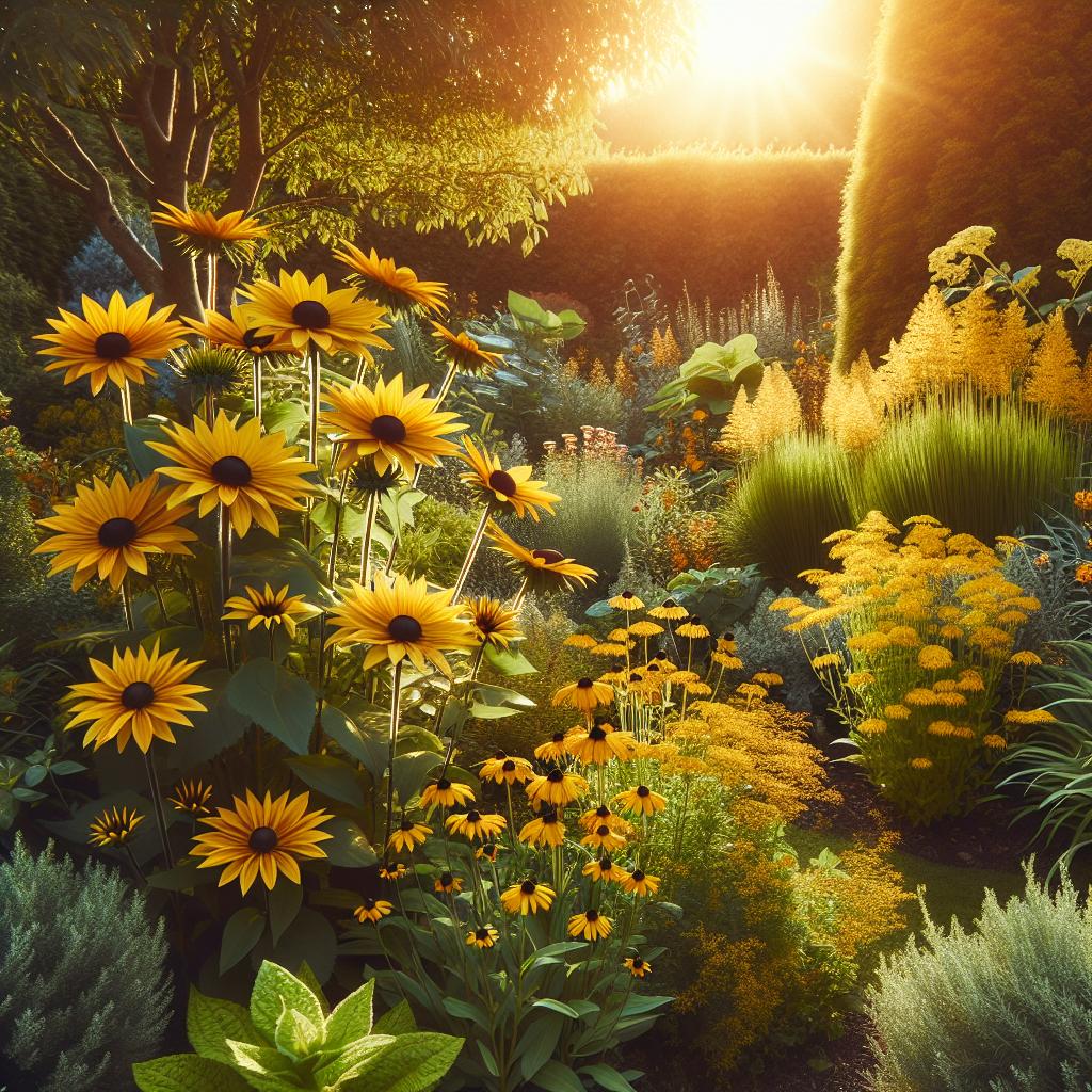 Žluté trvalky pro vaši zahradu