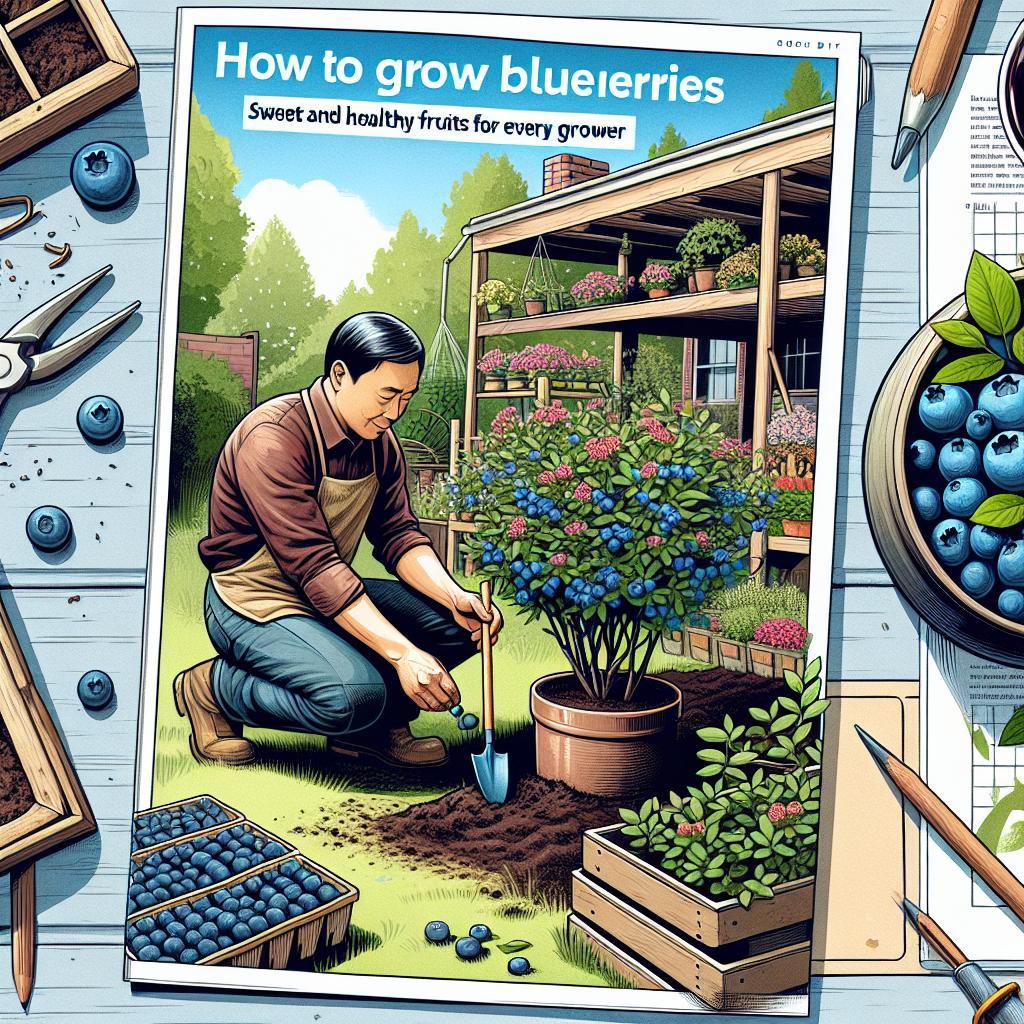 Jak pěstovat borůvky: Sladké a zdravé plody pro každého pěstitele