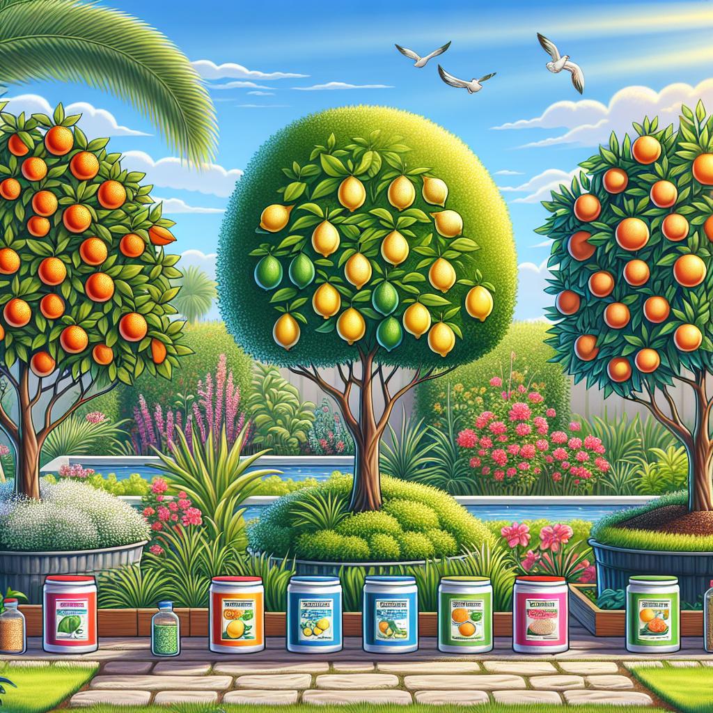 Nejlepší hnojiva pro citrusy doma