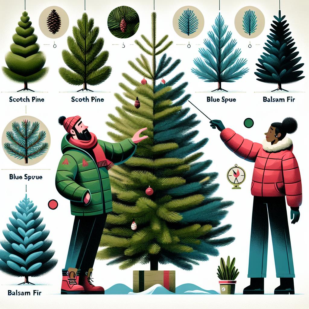 Jak vybrat správné vánoční stromky