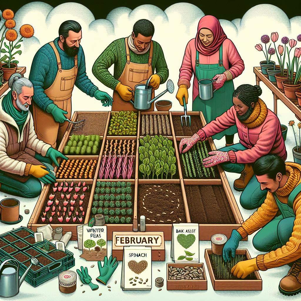 Co můžete zasít v únoru