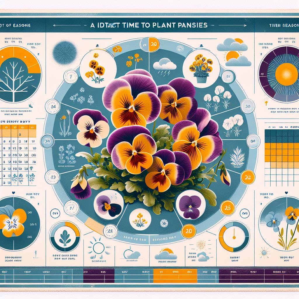 Kdy je ideální čas na sázení macešek