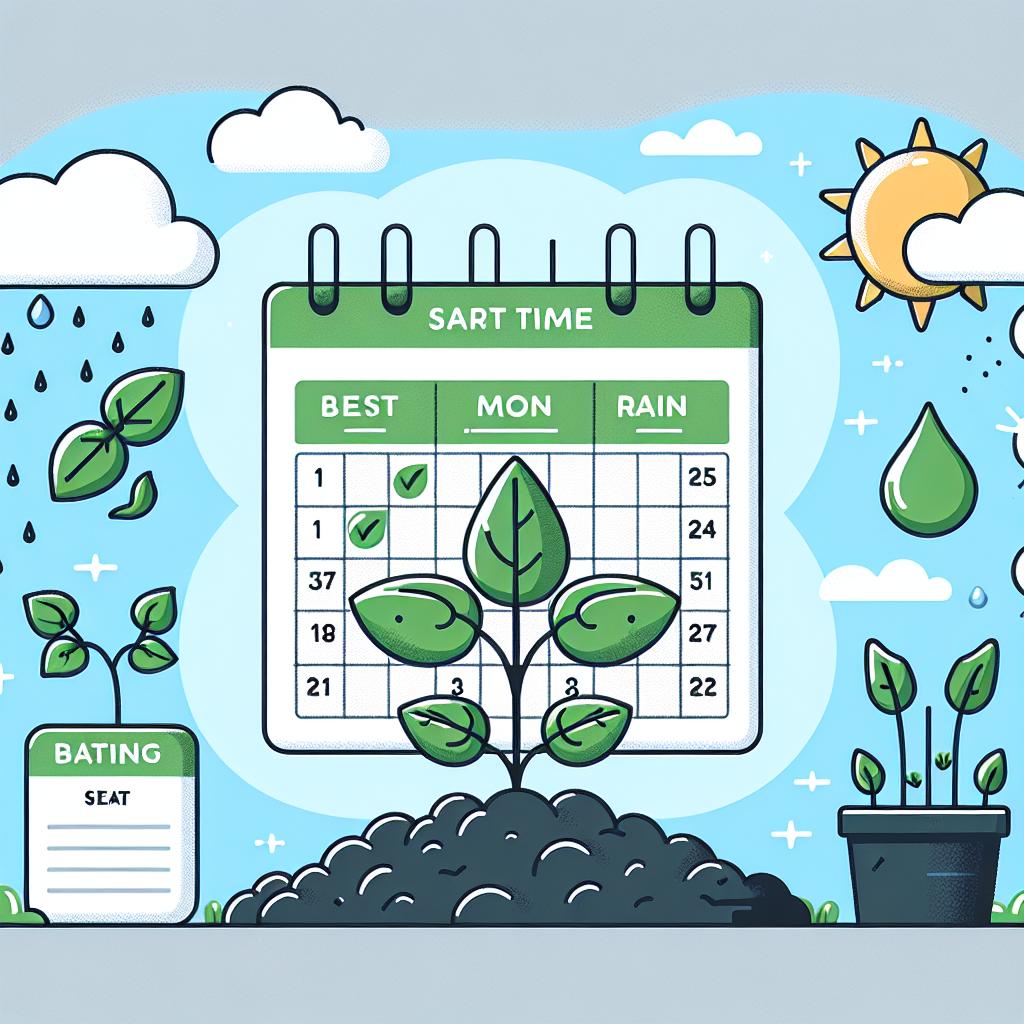 Kdy sázet bazalku – objevte ideální čas pro úspěšný růst! 2 Kdy začít s pěstováním bazalky