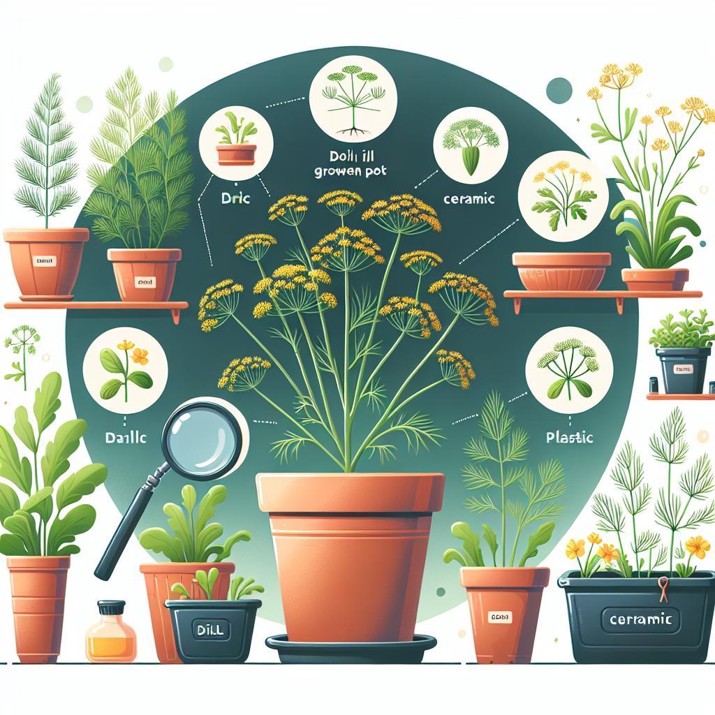 Jak vybrat správný květináč pro kopr