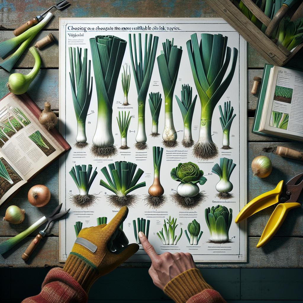 Jak vybrat nejvhodnější odrůdy pórku