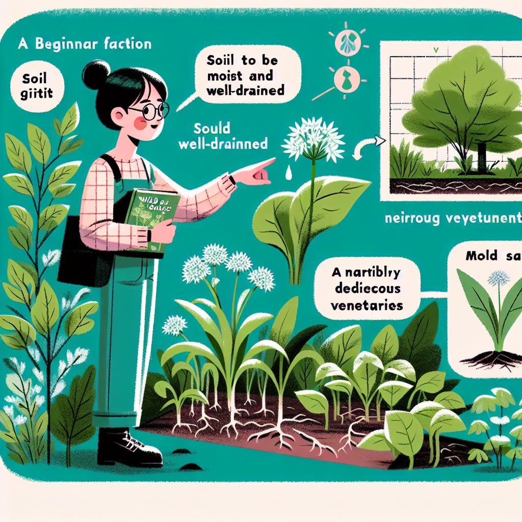 Jak vybrat ideální místo pro medvědí česnek