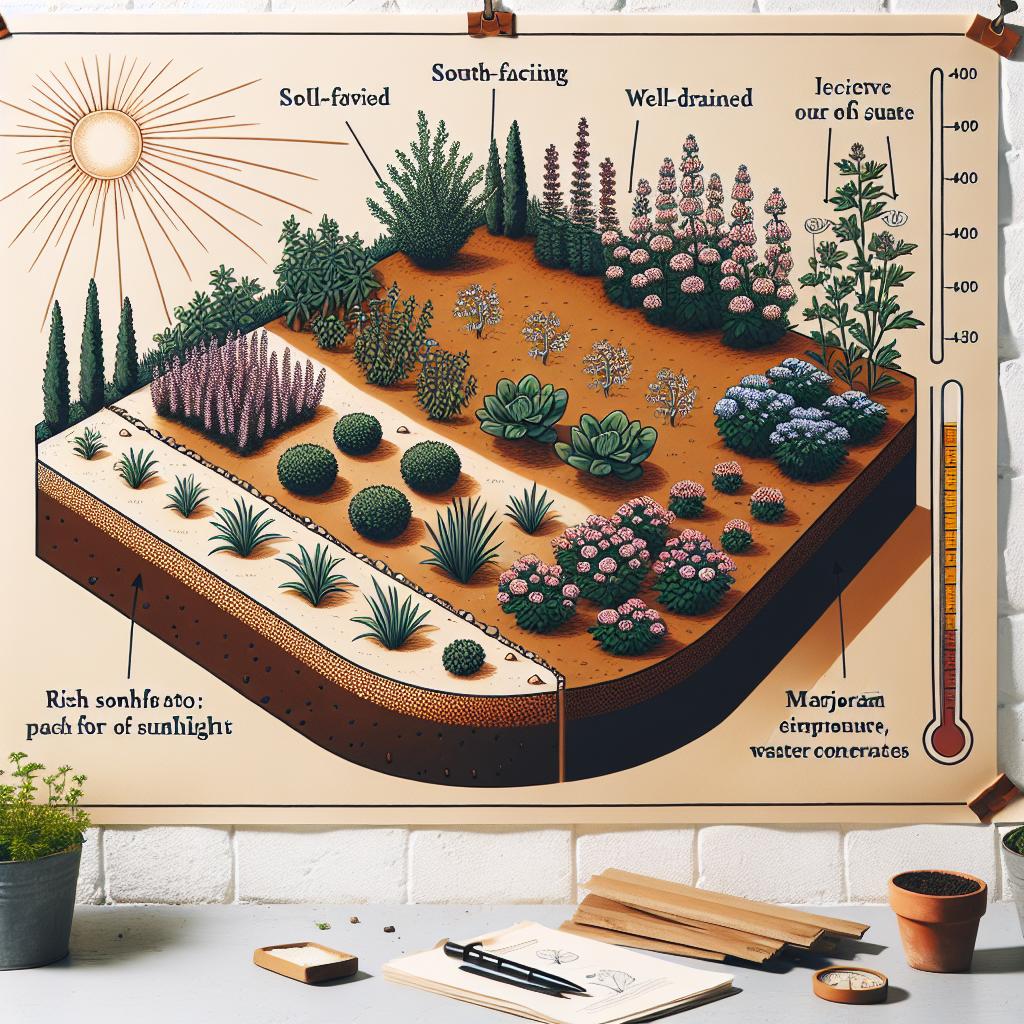 Jak vybrat správné místo pro majoránku