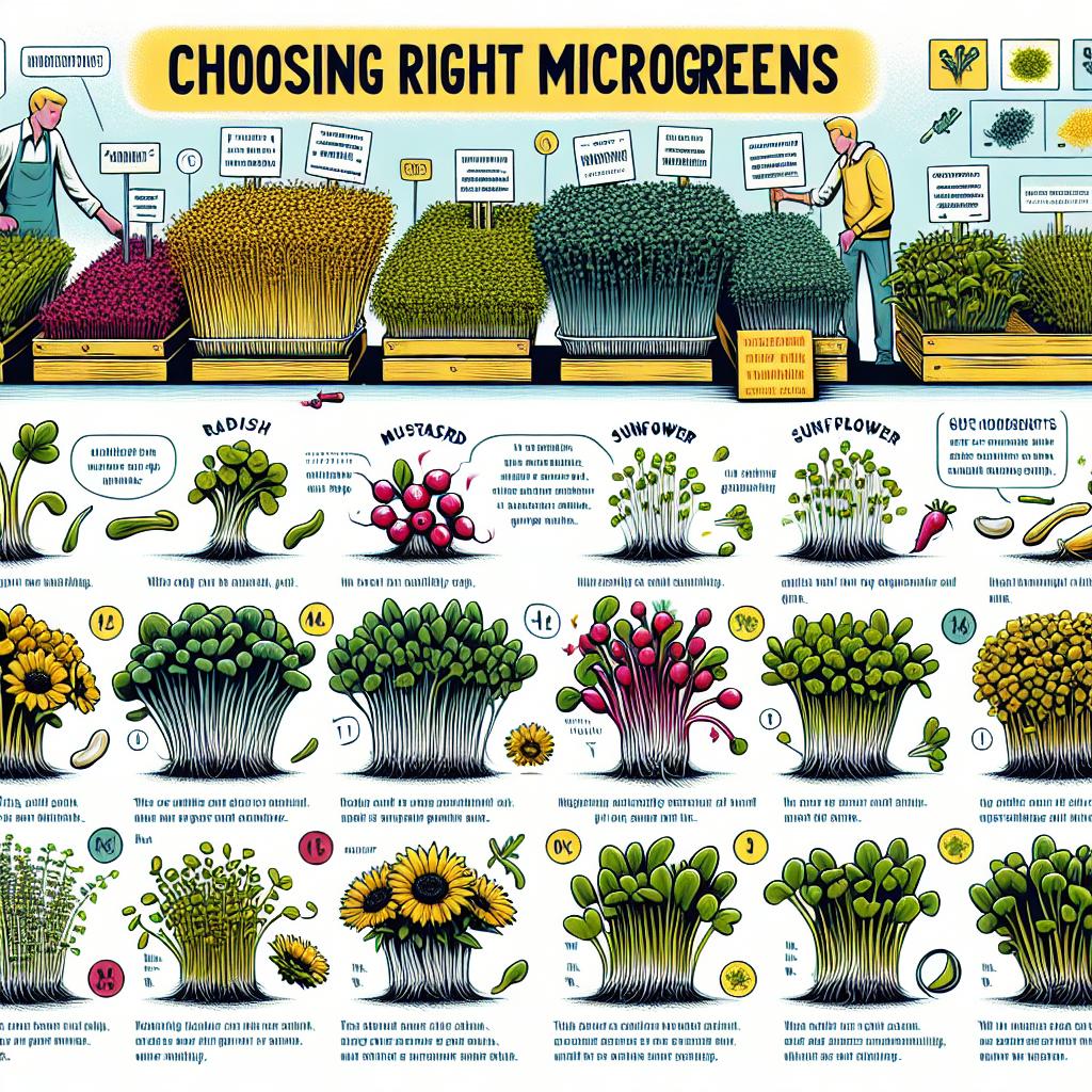 Microgreens jak pěstovat – Superpotraviny snadno a rychle doma 2 Jak vybrat správné microgreens