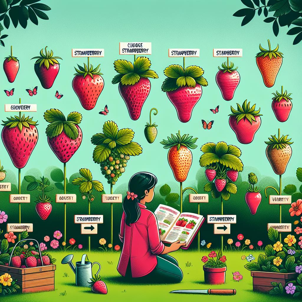 Jak vybrat správné odrůdy jahod