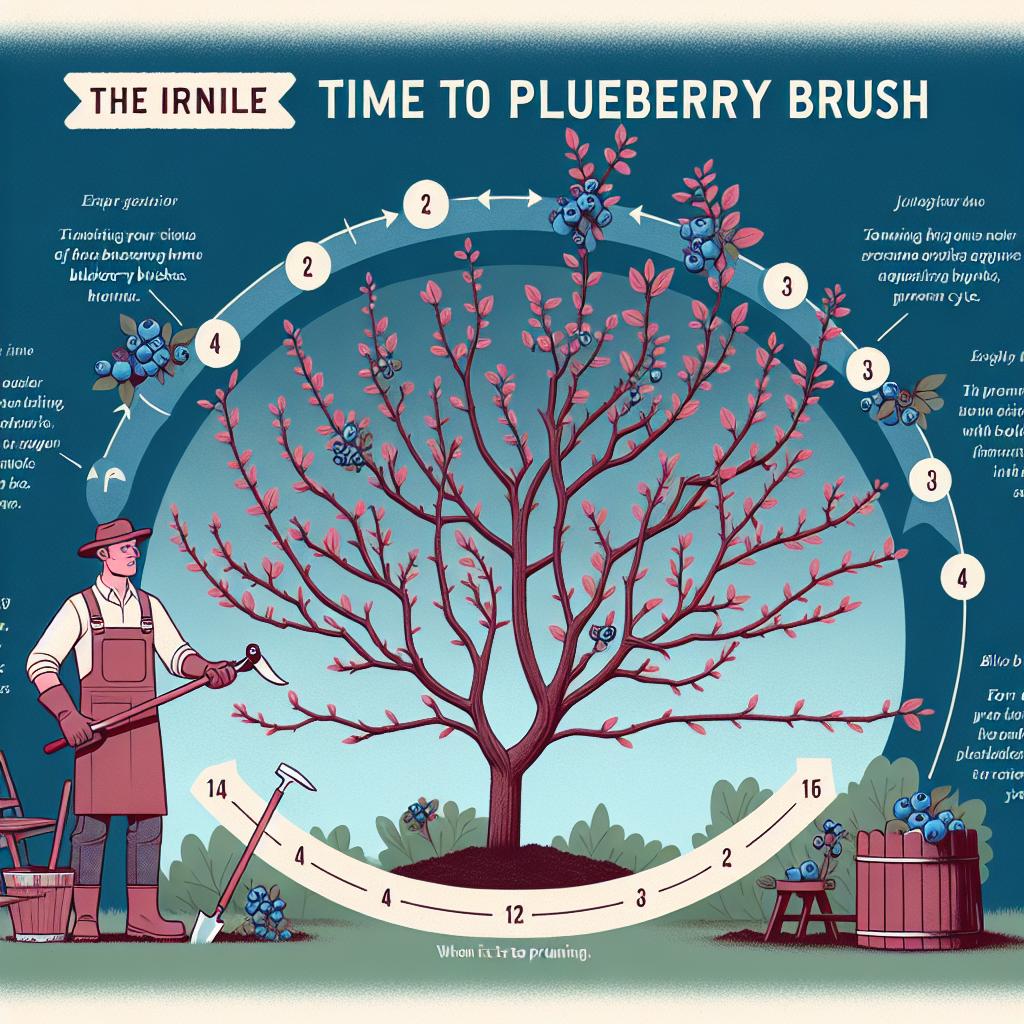 Kdy je ideální čas na stříhání borůvek