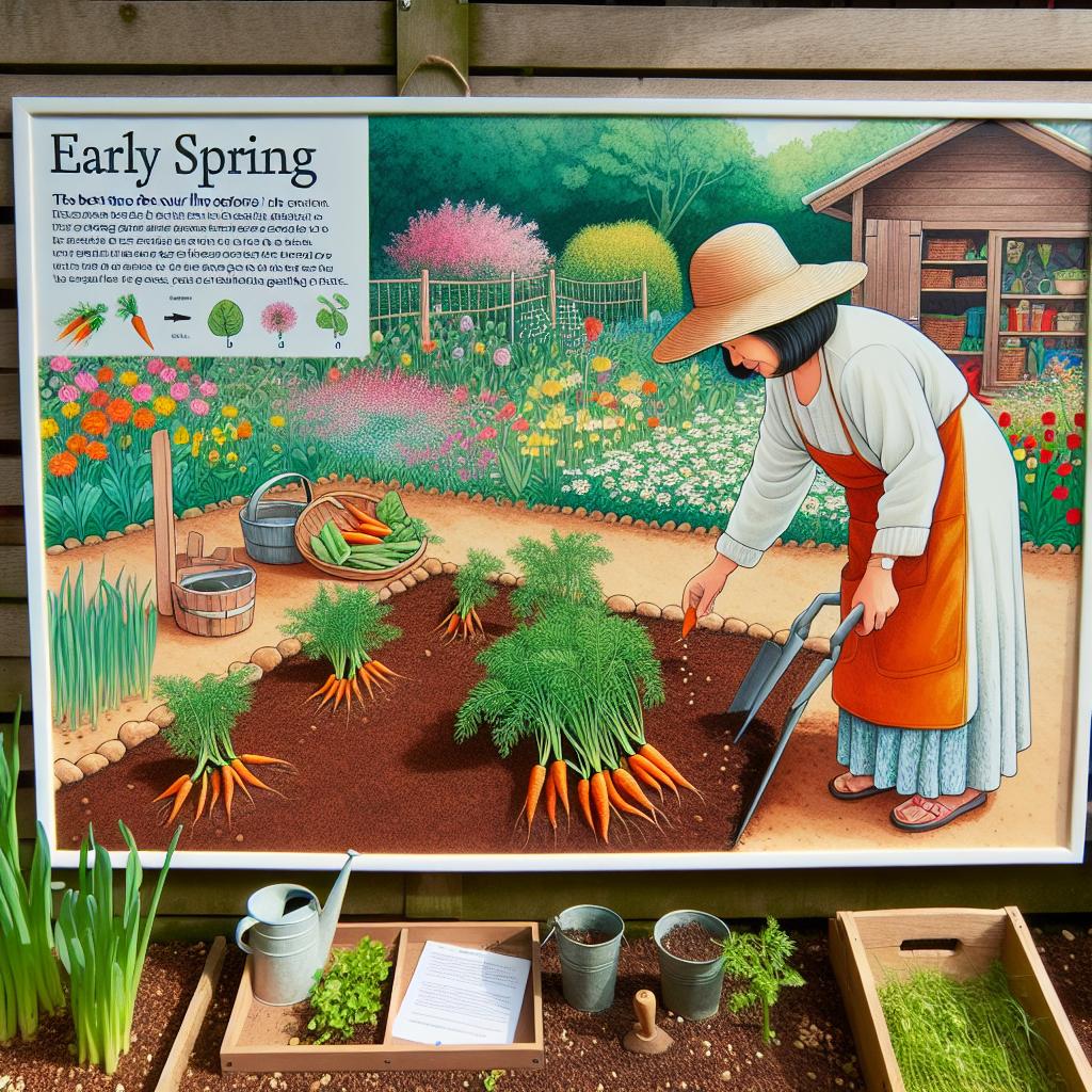 Kdy sázet mrkev: Nejlepší čas k zasetí mrkve pro bohatou sklizeň 2 Nejlepší období pro výsev mrkve