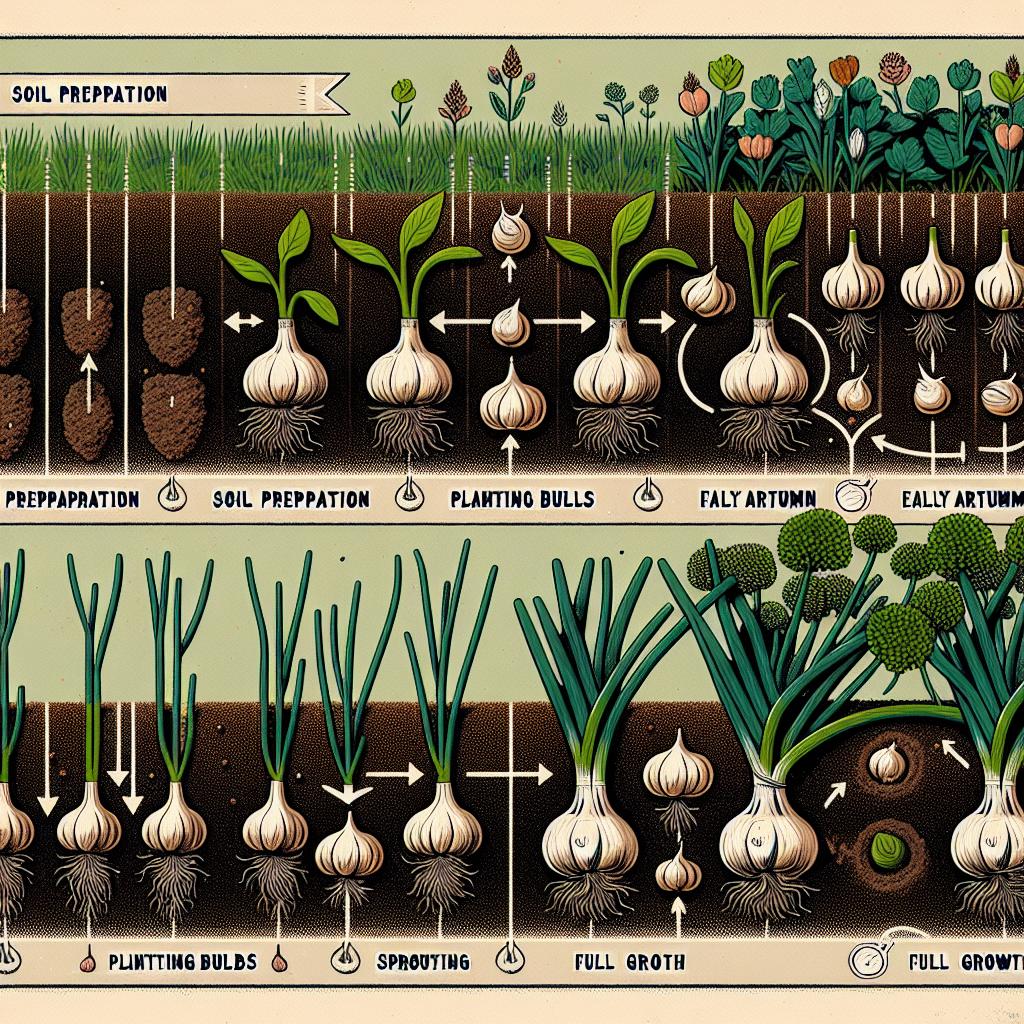 Kdy je ideální čas na výsadbu česneku