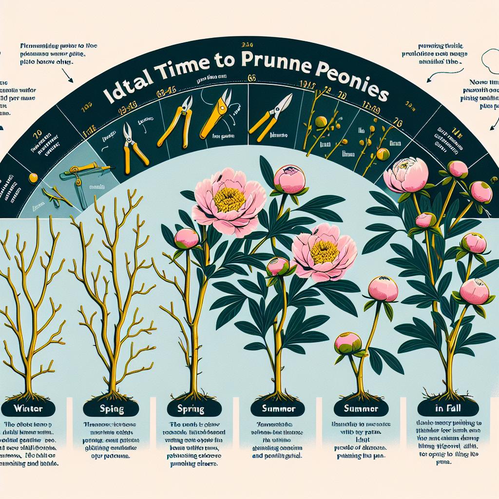 Kdy je ideální čas na stříhání pivoněk